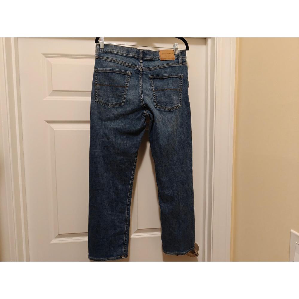 Lucky Brand 363 Vintage Straight Mens Jeans 32x30 Medium Wash 7MD10452 Blue - Picture 2 of 11